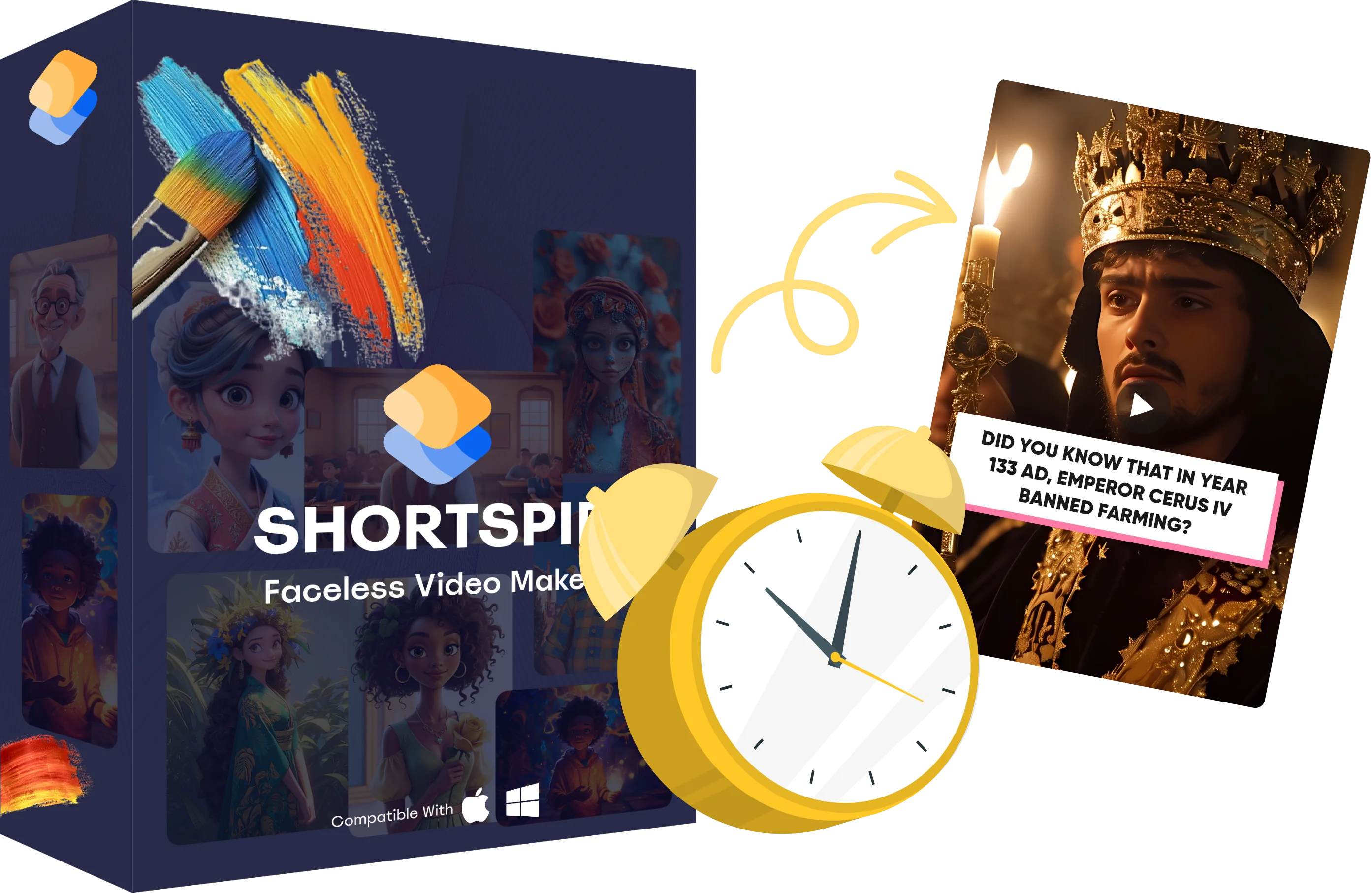 Generate videos in 3 minutes